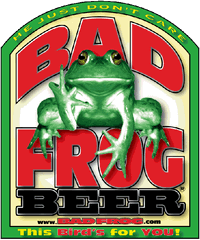 Bad Frog slogan