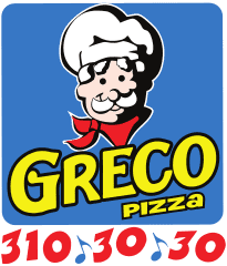 Greco Pizza slogan