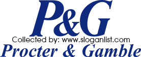 Procter-Gamble Slogans